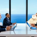 Home 20 몰타 세금 제도 - **Prompt:** A sophisticated, modern business setting in Malta, featuring a diverse group of well-dre...