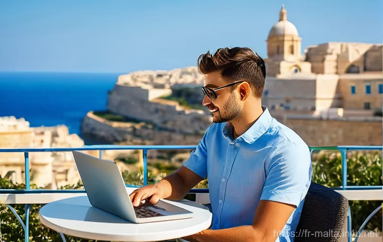 몰타 세금 제도 - **Prompt:** A sophisticated, modern business setting in Malta, featuring a diverse group of well-dre...